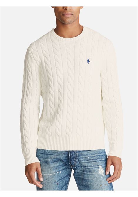 Maglia a treccia Polo Ralph Lauren POLO RALPH LAUREN | Maglieria | 710775885024